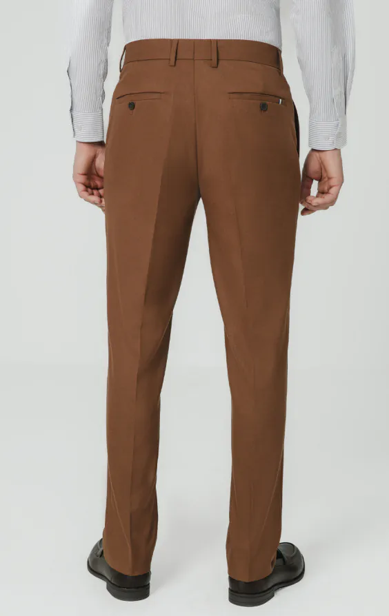 Mittelbraun Twill Anzug Hose - photo 2 Mittelbraun Twill Anzug Hose - photo 2