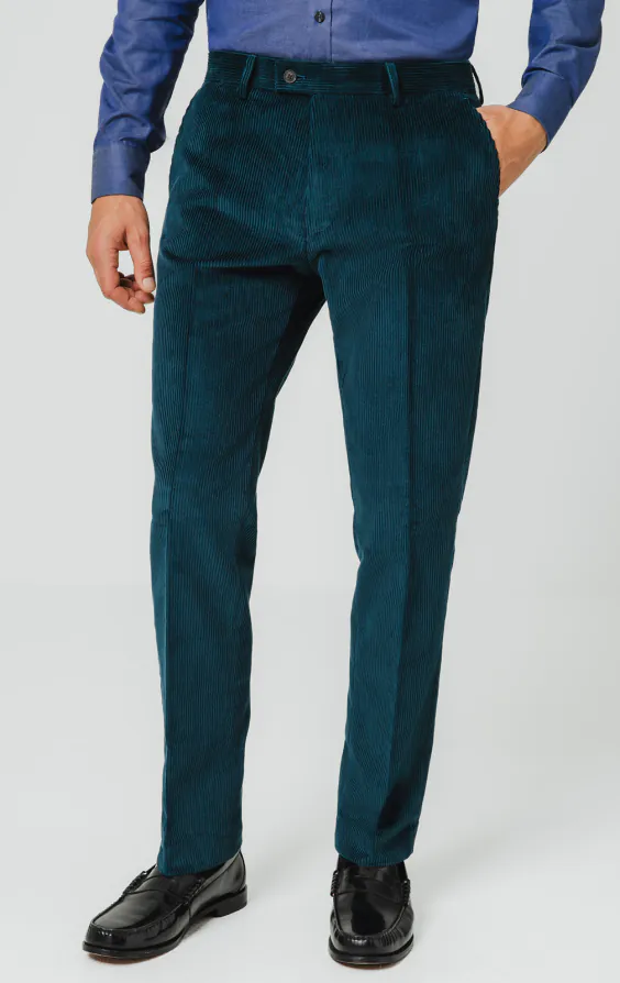 Teal Cordhose