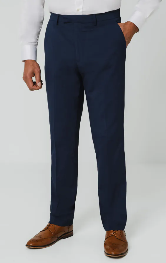 Dobell Blaue Anzug Hose Dobell Blaue Anzug Hose