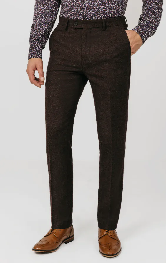 Donegal Tweed Jackett, Weinrot - photo 6 Donegal Tweed Jackett, Weinrot - photo 6