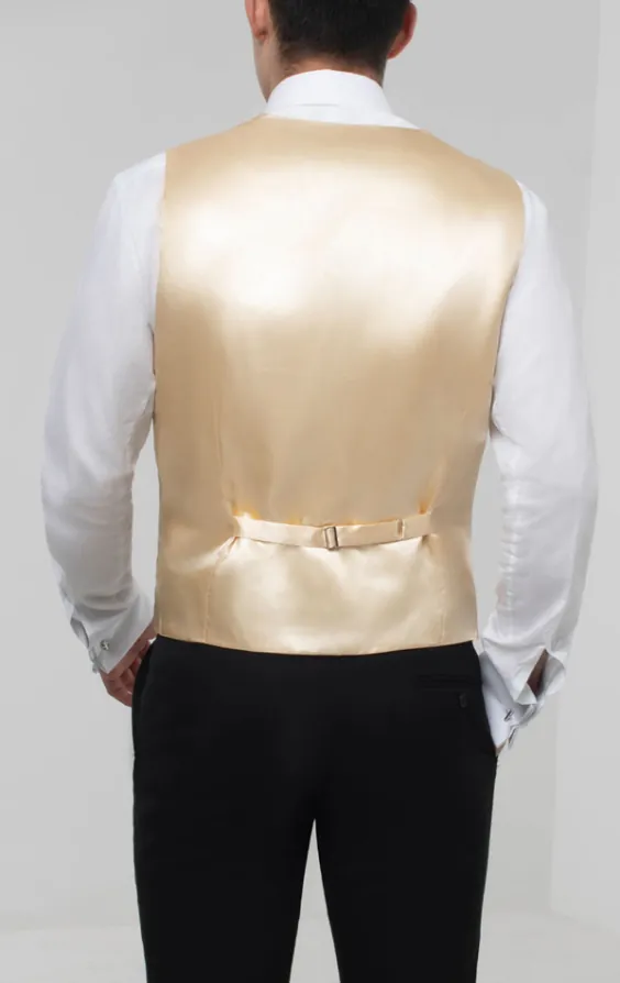 Goldfarbene Weste, Dupion-Optik - photo 4 Goldfarbene Weste, Dupion-Optik - photo 4