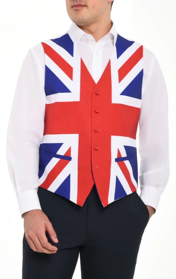 Weste mit Union Jack
