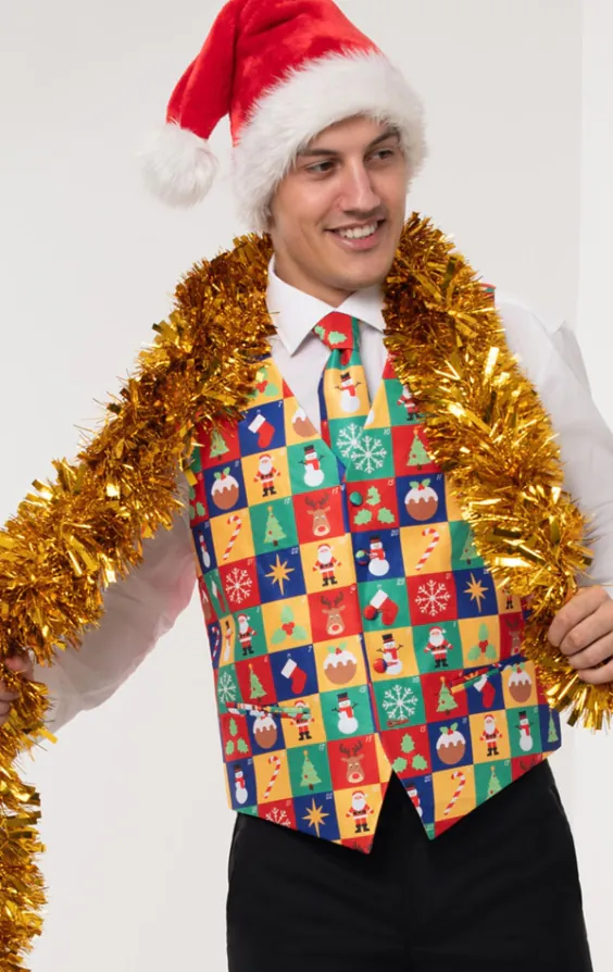 Adventskalender Weihnachts Weste Adventskalender Weihnachts Weste