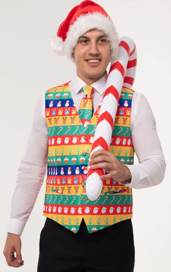 Geschenkpapier Weihnachts Weste