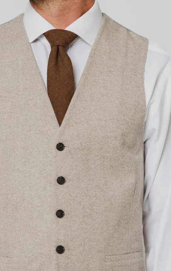 Stone Donegal Tweed Weste - photo 1 Stone Donegal Tweed Weste - photo 1