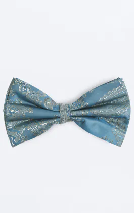 Dobell Paisley Fliege, Taubenblau