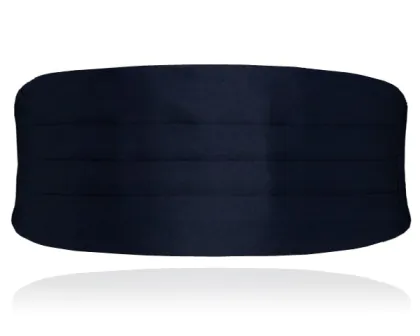 Marineblauer Kummerbund für Jungen