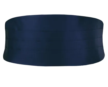 Marineblauer Kummerbund