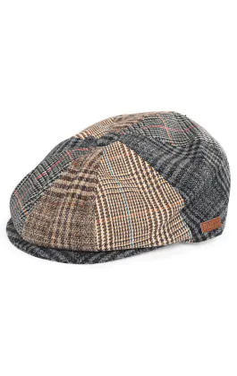 Tweed Baker Boy Hut, Mehrfarbig