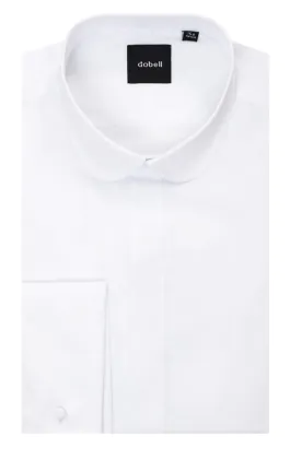 Smokinghemd, Weiß, Penny Collar