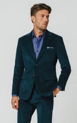 Teal Cordanzug