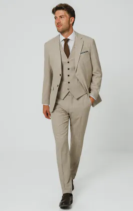Stone Donegal Tweed 3-Telig Anzug