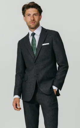 Donegal Tweed Anzug, Grau