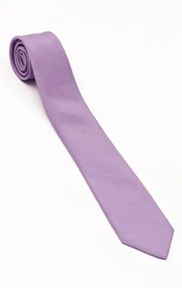 Krawatte, Dupion-Optik, Lavendel