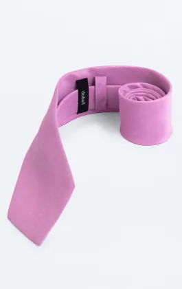Krawatte, Dupion-Optik, Rosa