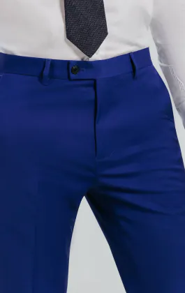 Leuchtend Blau Hose