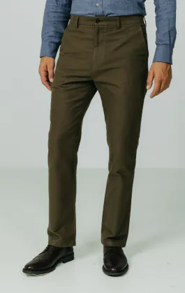 Olive Moleskin Hose