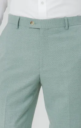 Wie Grün Hopsack-Anzug Hose
