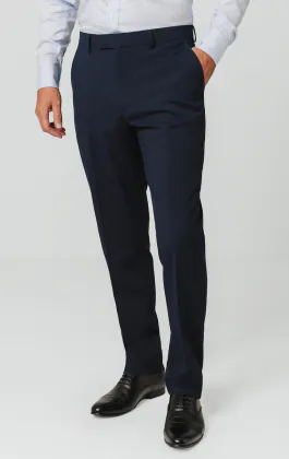 Dobell Anzug Hose, Marineblaue